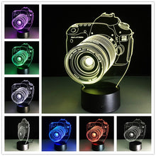 LED DSLR Camera 3D Illusion Lamp™ (7 Touch Color Changing)+ FREE Camera Lens Coffee Mug TODAY