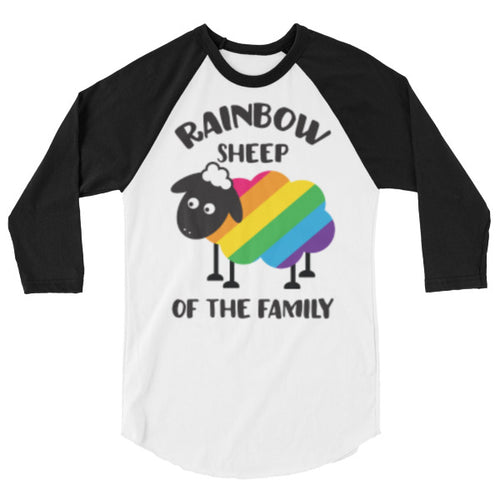 3/4 sleeve raglan shirt