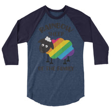 3/4 sleeve raglan shirt