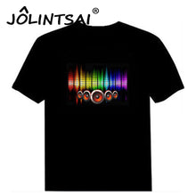 Sound Activated Led Cotton Light-Up T Shirt