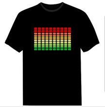 Sound Activated Led Cotton Light-Up T Shirt