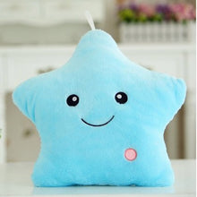 Luminous pillow  Colorful Body Pillow Star Glow LED Luminous Light Pillow Cushion Soft Relax Gift Smile 5 Colors Body Pillow