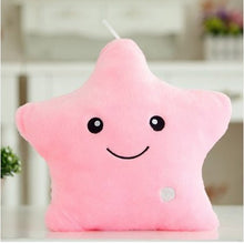 Luminous pillow  Colorful Body Pillow Star Glow LED Luminous Light Pillow Cushion Soft Relax Gift Smile 5 Colors Body Pillow