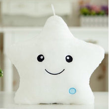 Luminous pillow  Colorful Body Pillow Star Glow LED Luminous Light Pillow Cushion Soft Relax Gift Smile 5 Colors Body Pillow