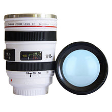 400ml Stainless Steel Camera Lens Mug With Lid New Fantastic Coffee Mugs Tea Cup Novelty Gifts Caneca Lente Cups Drinkware