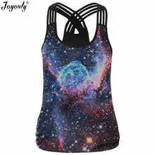 Joyonly 2017 Summer Women 3D Tank Tops Rainbow Unicorn Horse Pigment Paint Printed Camisole Ladies Bandage Fashion Slim Vests