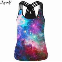Joyonly 2017 Summer Women 3D Tank Tops Rainbow Unicorn Horse Pigment Paint Printed Camisole Ladies Bandage Fashion Slim Vests