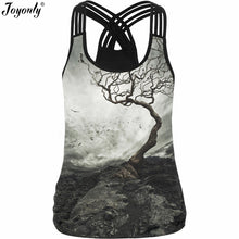 Joyonly 2017 Summer Women 3D Tank Tops Rainbow Unicorn Horse Pigment Paint Printed Camisole Ladies Bandage Fashion Slim Vests