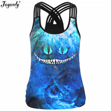 Joyonly 2017 Summer Women 3D Tank Tops Rainbow Unicorn Horse Pigment Paint Printed Camisole Ladies Bandage Fashion Slim Vests