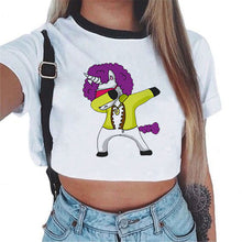 2018 Sexy Rainbow Unicorn Crop Top Women Tank Tops Unicornio T Shirt Licorne Cropped Female