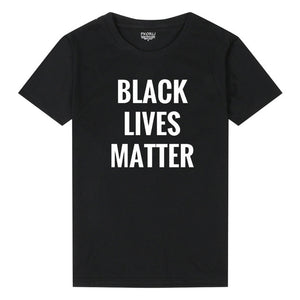 Black Lives Matter Casual Short Sleeve Unisex T-Shirt