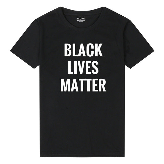 Black Lives Matter Casual Short Sleeve Unisex T-Shirt