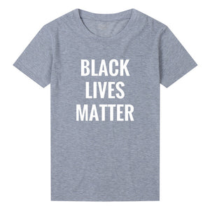 Black Lives Matter Casual Short Sleeve Unisex T-Shirt