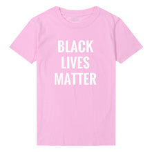 Black Lives Matter Casual Short Sleeve Unisex T-Shirt