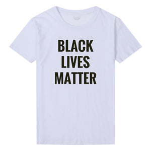 Black Lives Matter Casual Short Sleeve Unisex T-Shirt
