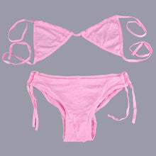 10 Colors Women Sexy Bikini Swimwear Summer Padded Triangle Bikini Low Waist Bikini Set Swimsuit free shipping Well Sell