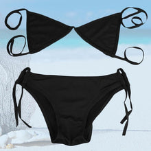 10 Colors Women Sexy Bikini Swimwear Summer Padded Triangle Bikini Low Waist Bikini Set Swimsuit free shipping Well Sell