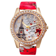 American Diamond Paris Love Wristwatch
