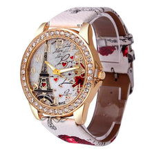 American Diamond Paris Love Wristwatch