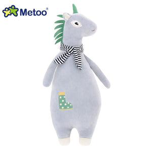 Sofa Cushions Animal Pillow Plush Stuffed Animal Cartoon Kids Toys for Girls Children Baby Birthday Christmas Metoo Doll