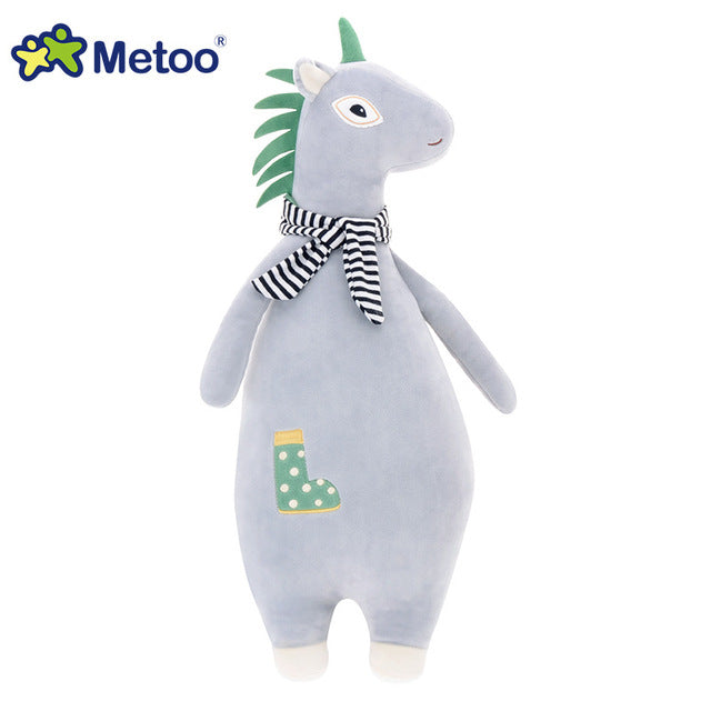 Sofa Cushions Animal Pillow Plush Stuffed Animal Cartoon Kids Toys for Girls Children Baby Birthday Christmas Metoo Doll
