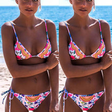 New Arrival Women sexy Floral Bikini Set Push-Up Padded Swimwear Swimsuit Bathing Beachwear Summer BSexy ikini Women's Swimsuits