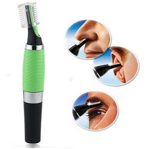 NEW Micro Precision Eyebrow Ear Nose Trimmer Removal Clipper Shaver Personal Electric Built In LED Light Face Care Hair Trimer