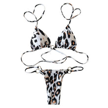 Ariel Sarah Sexy Bikinis Women 2018 Bandage Swimwear Swimsuit Bathing Suit Leopard Bikini Set Thong Biquini Beach Wear Monokini