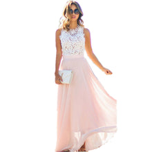 Tissarlg Women Summer Dress Sexy Sheath Floor-length Tank O-neck