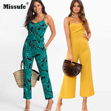 Strap Floral Printed Jumpsuit Female Casual Beach Party Full Length Long Overalls 2018 Summer Sexy Off Shoulder Women's Rompers