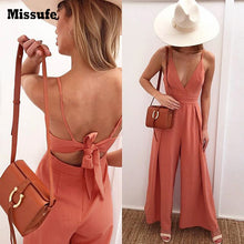 Strap Floral Printed Jumpsuit Female Casual Beach Party Full Length Long Overalls 2018 Summer Sexy Off Shoulder Women's Rompers