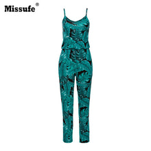 Strap Floral Printed Jumpsuit Female Casual Beach Party Full Length Long Overalls 2018 Summer Sexy Off Shoulder Women's Rompers