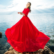 Spring Summer Fashion Chiffon Beach Dress