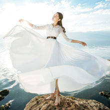 Spring Summer Fashion Chiffon Beach Dress