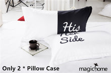 3d Bedding Sets Creative Her Side His Side Couple's Bedding Sets Duvet Cover Bed Sheet Pillow Cases Size EU/US Queen King