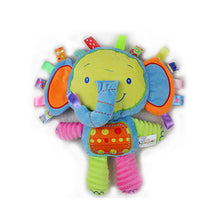 Happy Monkey Baby Rattle Stuffed Plush Doll crib bed hanging Ring appease Toys hand puppet pillow Puzzle Bell sheep Animal gift